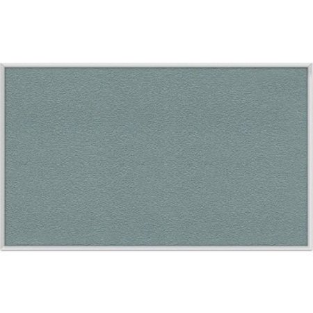 GHENT Ghent 4' x 10' Bulletin Board - Stone Vinyl Surface - Silver Frame AV410-199